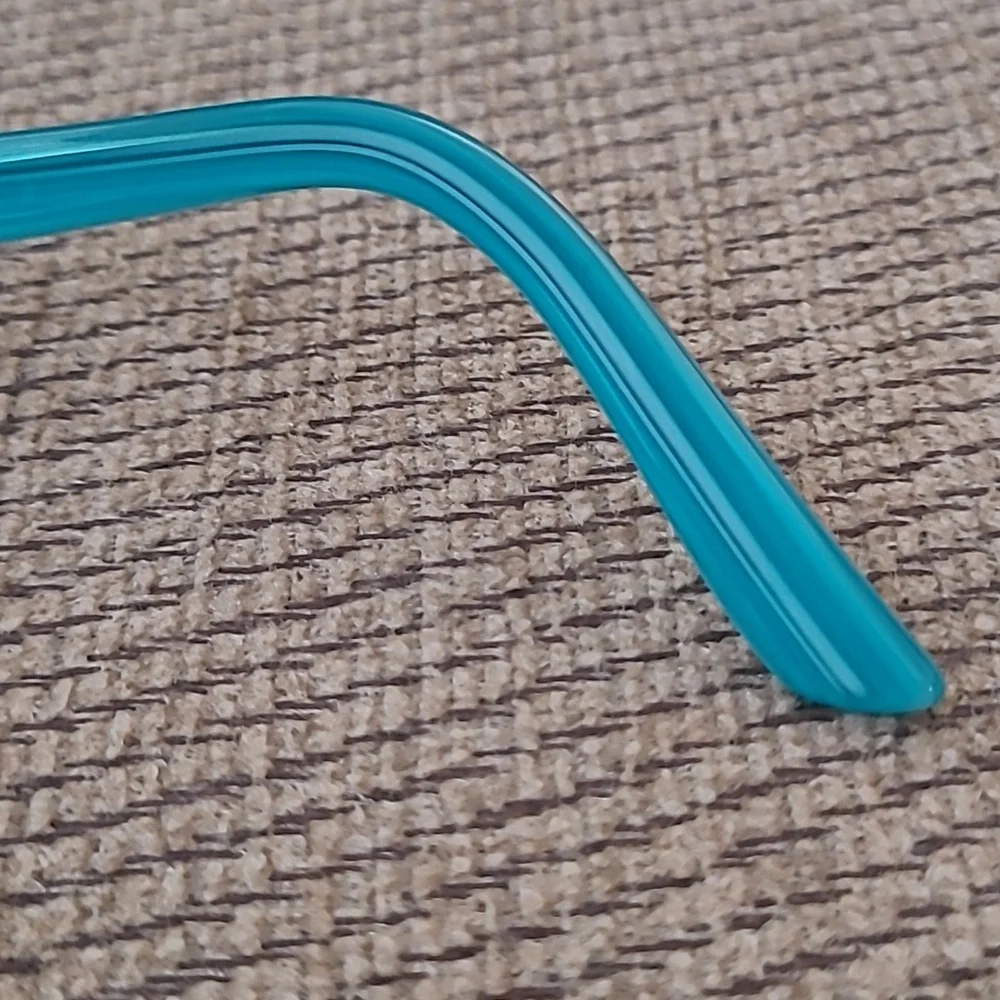 GUCCI TRANSLUCENT TEAL LAVENDER EYEGLASS FRAME